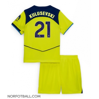 Billige Fotballdrakt Tottenham Hotspur Dejan Kulusevski #21 Replika Tredjedraktsett Barn 2025-26 Kortermet (med bukser)